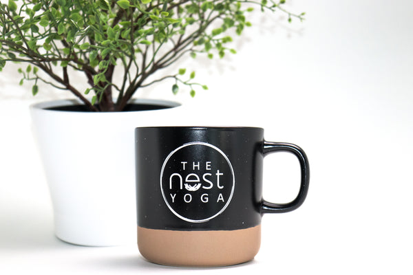 Personalized Namaste Home Drink Coffee Yoga Stainless Steel Travel Mug  (14oz) 